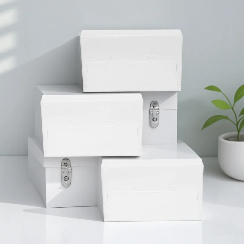 

3pcs Cassette Box High Transparent Cassette Empty Box Durable Plastic Empty Case Storage Portable Audio Holder Small