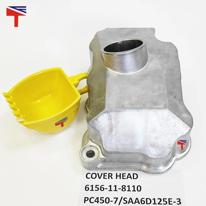 

Valve chamber cover 6156-11-8110 suitable for construction machinery PC450-7 SAA6D125E-3 engine parts