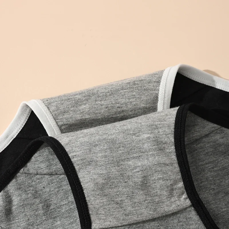 ارتفاع الخصر المرأة سراويل مانعة للتسرب سراويل الحيض توسيع فترة الملابس الداخلية الفسيولوجية حجم كبير M-4XL القطن الإناث ملخصات