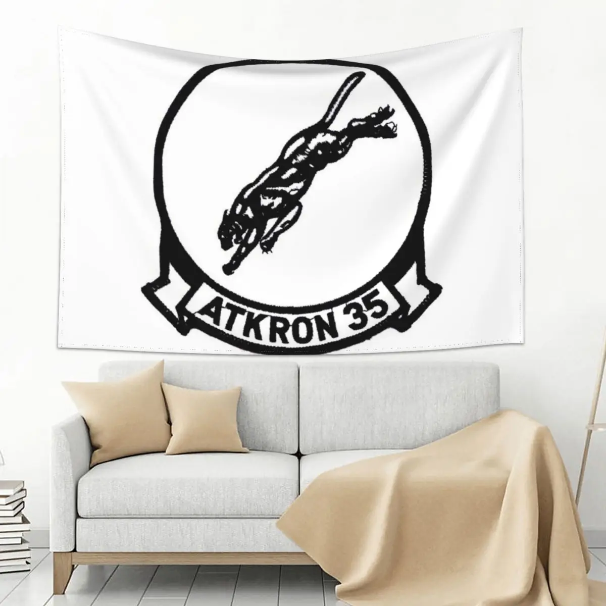 

VA-35 Black Panthers Tapestry