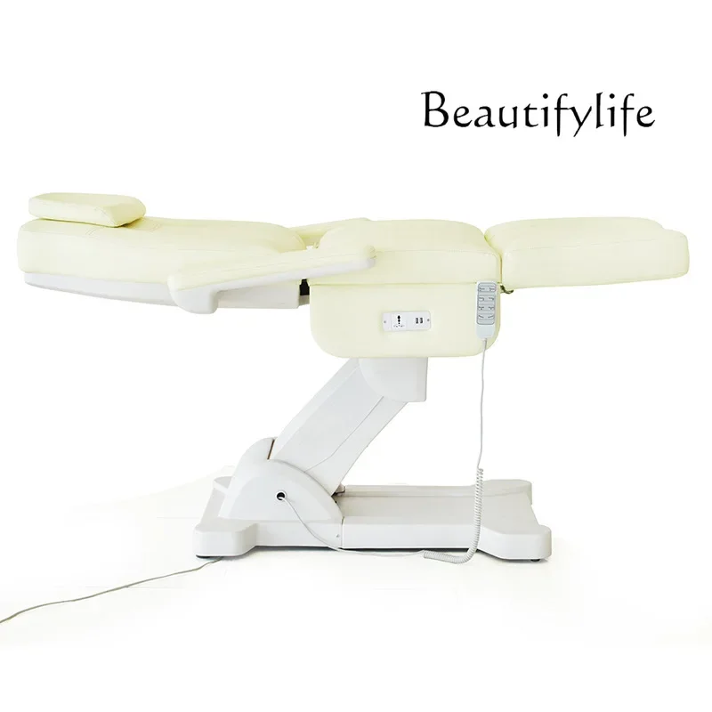 X35 Electric Beauty Massage Chair Facial Lift Bed Smart Spa Bed With USB Connector Multi-function