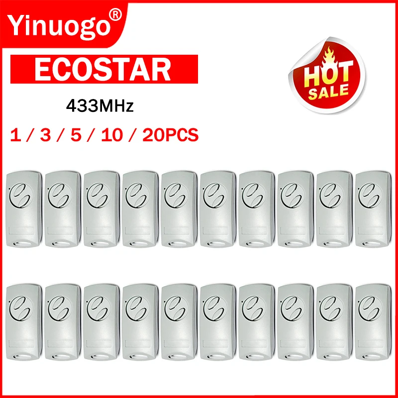 

ECOSTAR RSC2 RSE2 RSZ1 Пульт дистанционного управления 433МГц с подвижным кодом для Liftronic 500 700 800 Portronic D2500 D5000 S4000 Приемник открывания