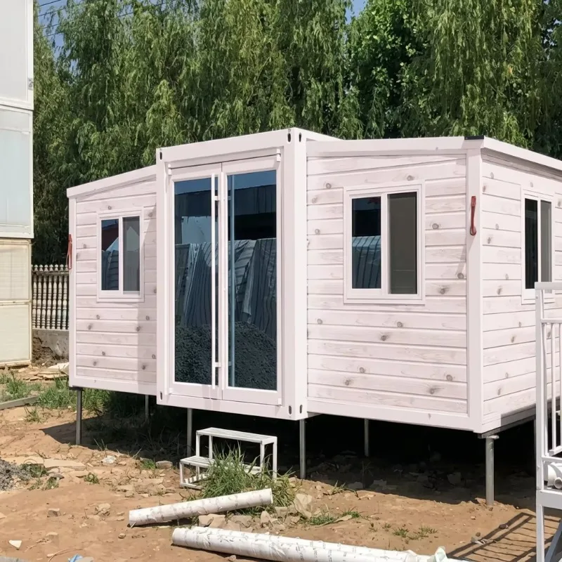 YG Customized Outdoor Expandable Container House 20ft/40ft 2-3 Bedrooms Corrosion-Resistant Weatherproof Modular Prefab Villa Of