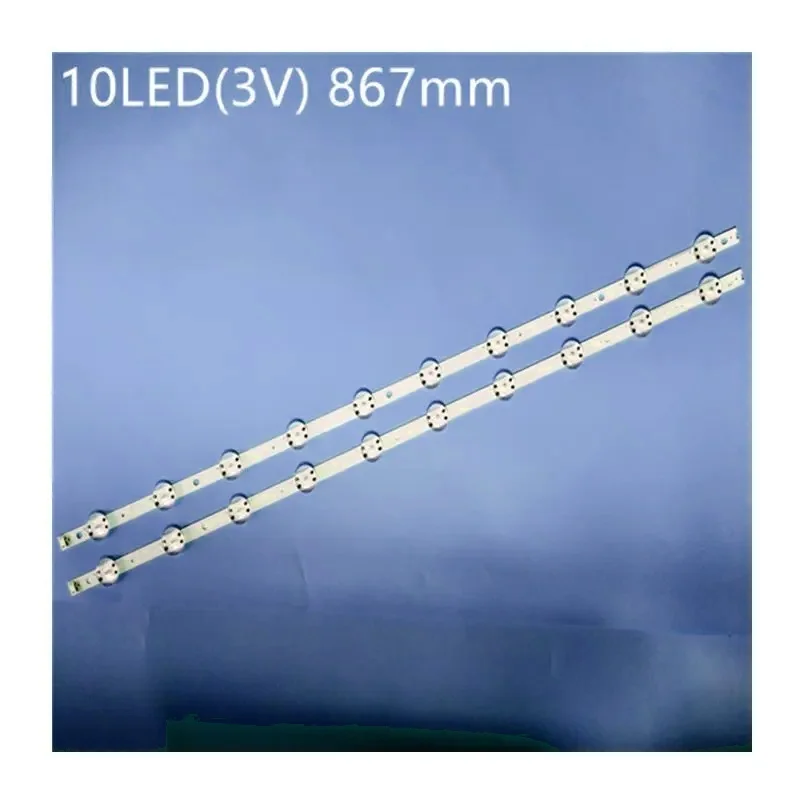 

TVs LED Band array For LG 43LJ614V-ZA 43LJ6200 43LJ617V-TB 43LJ622V-ZC LED Bar Backlight Strip Line LC430DGG-FKM3 Ruler Tapes