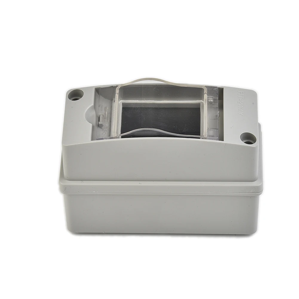 IP65 Waterproof Fuse Switch Box 2 Way Garage 2 5 8 Way Plastic 2 MCB 's Fuse Box 40A 30mA RCD Mini Consumer Unit