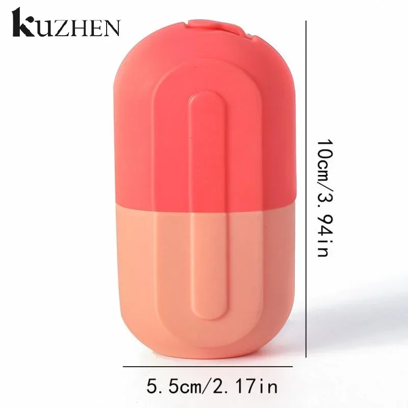 Facial Cold Compress Ice Roller สําหรับใบหน้าและดวงตานวดความงามซิลิโคนแม่พิมพ์น้ําแข็ง Cooling และ Firming Facial Skin Care เครื่องมือ