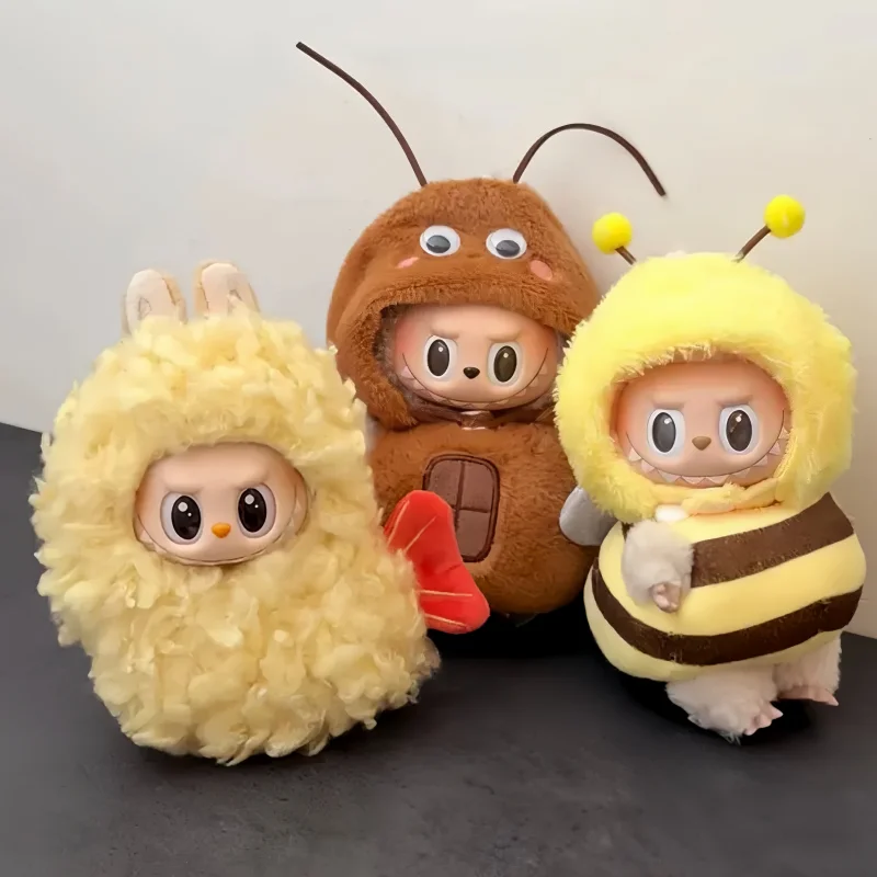 

Doll Clothes For Labubu Wacky Mart Friend Shrimp Handmade Clothing 17cm Customization Doll Accessories For Labubu V1 V2 V3 Dress
