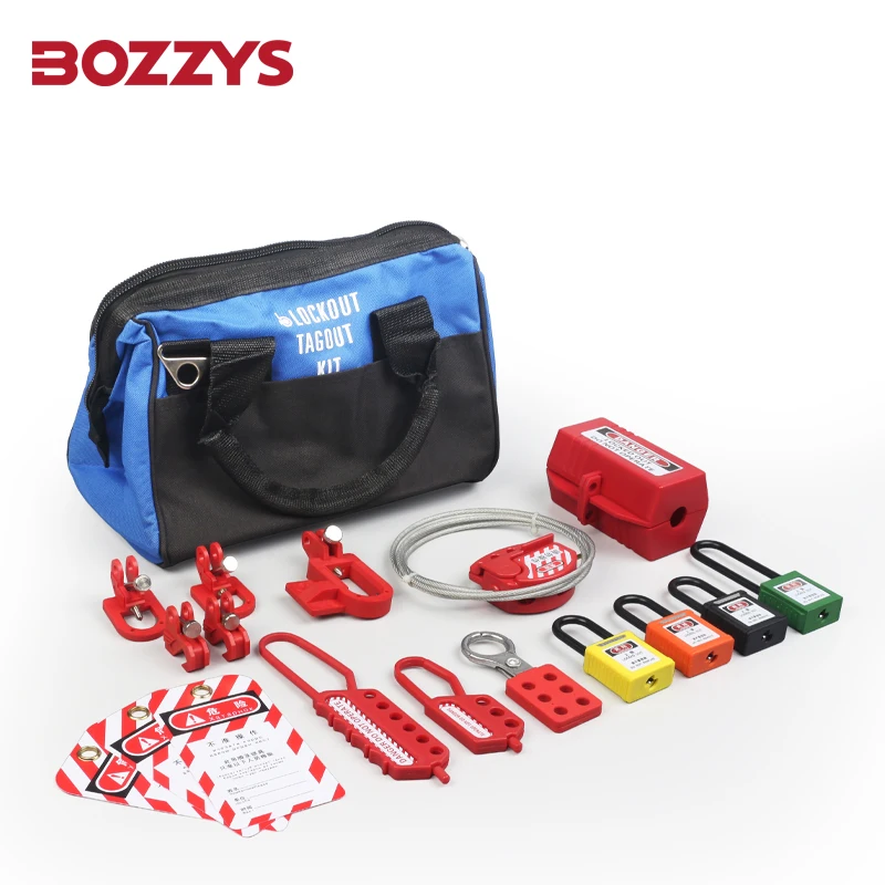 

BOZZYS Personal Electrical Locking Kit is Used for Electrical Isolation and Equipment Shutdown for Maintenance