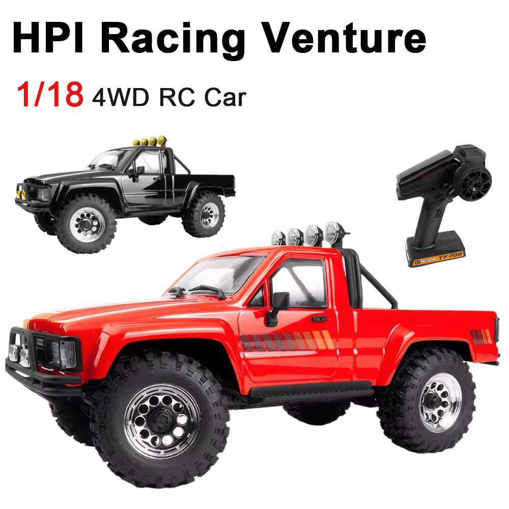 

1/18 HPI Racing Venture матовый и бесщеточный гусеничный радиоуправляемый электрический пульт дистанционного управления модель автомобиля 4WD RTR альпинистская машина для взрослых и детей игрушка