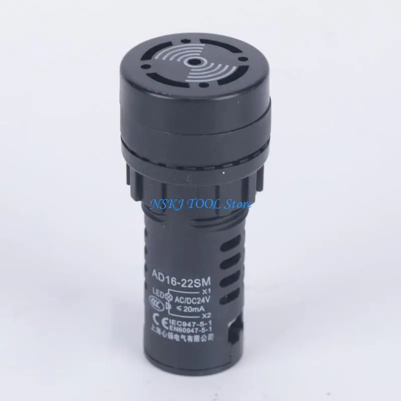 L8RC Electrical Cabinet Warning Buzzer with Sound and Light Reminder