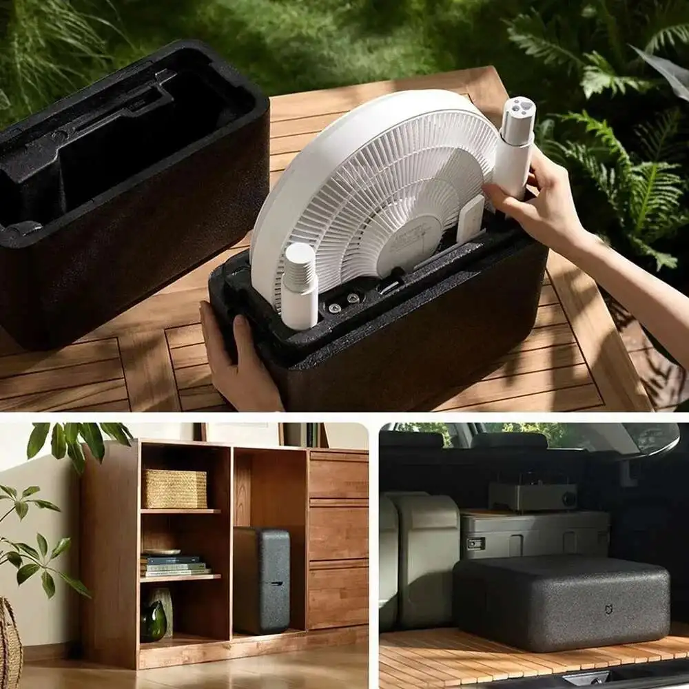 XIAOMI MIJIA Ventilatore da pavimento con inverter DC intelligente Pro Conservazione energetica Design leggero a basso rumore Telecomando Bluetooth BPLDS09DM
