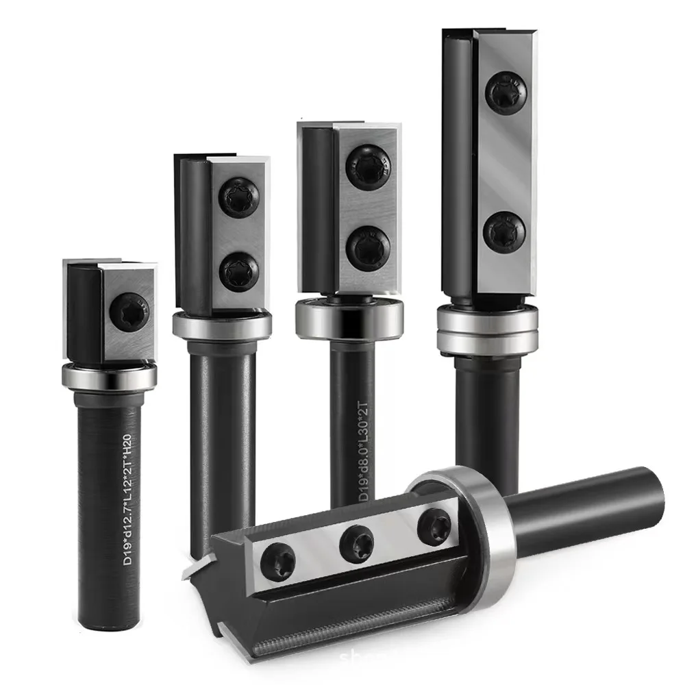 2 wings Flush Trim Router Bit with Carbide Insert
