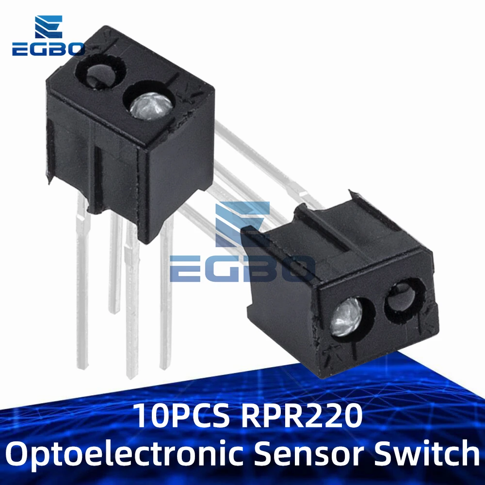 10PCS RPR220 Optoelectronic Switch Reflective Optical Coupling Sensor