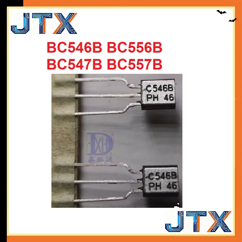 10PCS/LOT TO-92 low-power transistor  BC546B C546B BC556B C556B BC547B C547B BC557B C557B