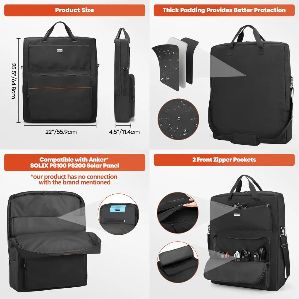 

Универсальная сумка для хранения панелей PS30, PS100, PS200, чехол для 2 панелей, защитный чехол с ключами и ручками