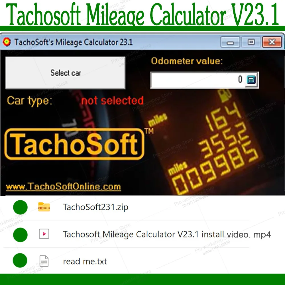 

Модифицированный калькулятор пробега TachoSoft, программное обеспечение 23,1 для расчета пробега автомобиля EEPROM ECM, английский для Peugeot, для Jeep