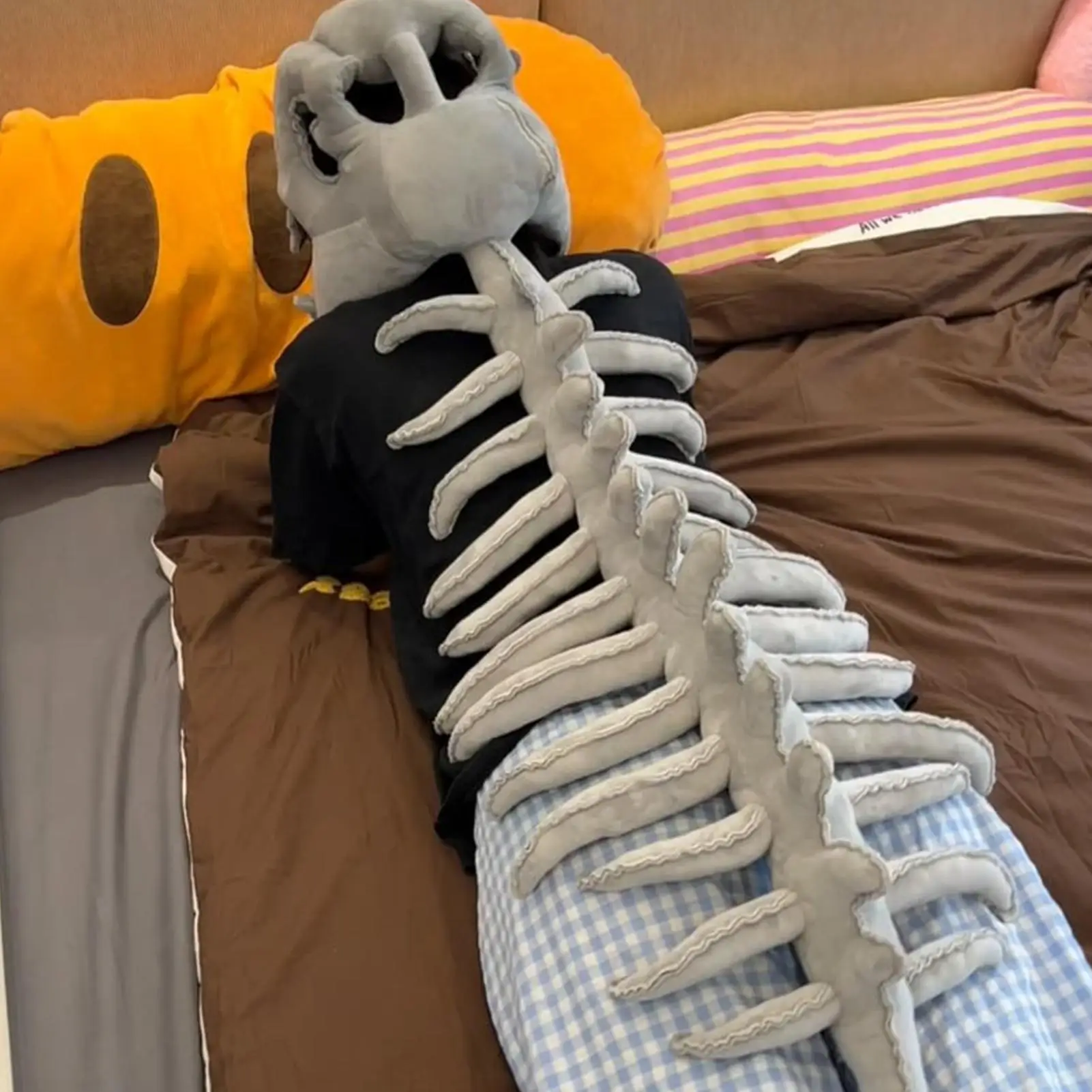 

Halloween Cosplay Supplies Role Play Props For Adults Kids Realistic Dinosaur Skeleton Costume Set Dinosaur Headdress Spine