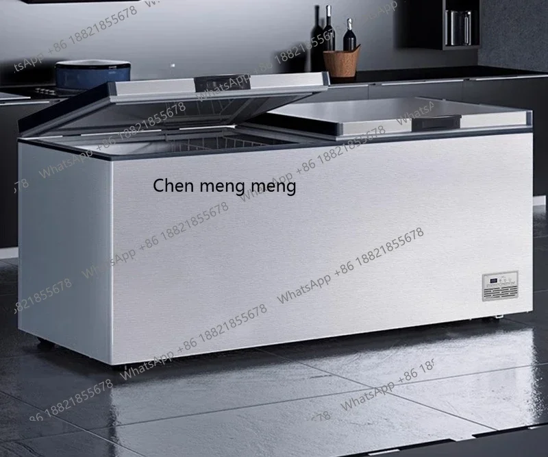 M138 Commercial Chest Freezer Display Cabinet Refrigerated Freezer Large Capacity Freezer