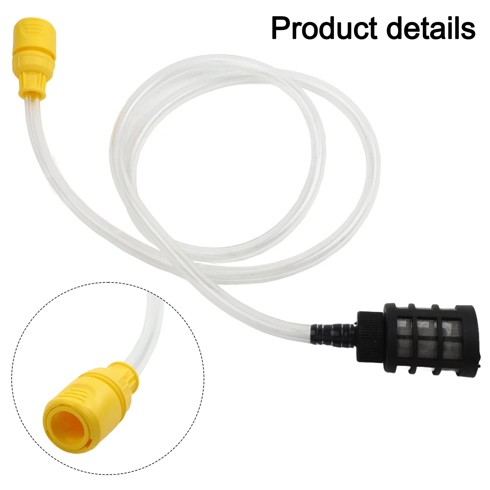 1set 1.5m Slang Met 2 stuks Connector zelfaanzuigende Waterinlaatleiding zelfgewicht Waterinlaat pijp Set Voor Karcher K2 K3 K4 K5 Onderdelen