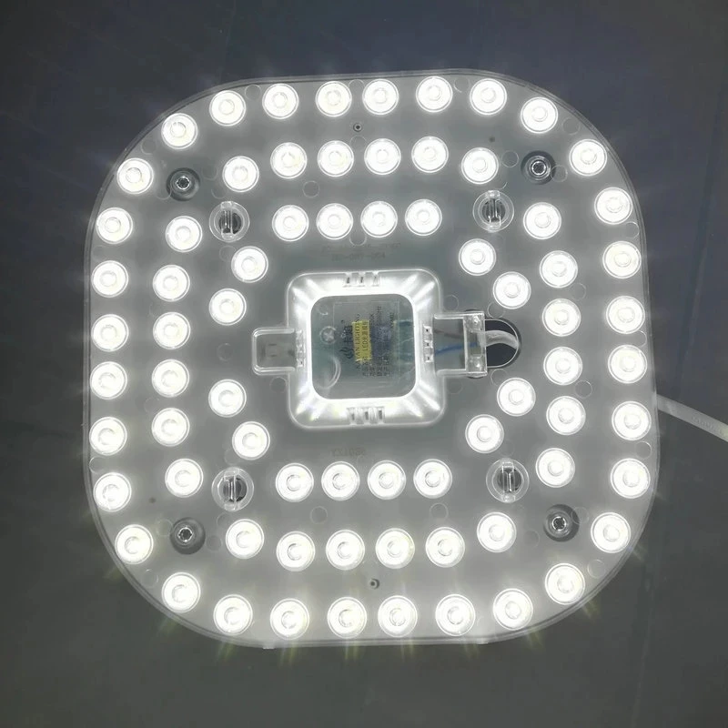 PANEL de anillo de luz LED circular, tablero de techo cuadrado, SMD, 12W, 18W, 24W, 36W, CA 220V, 230V, 240V