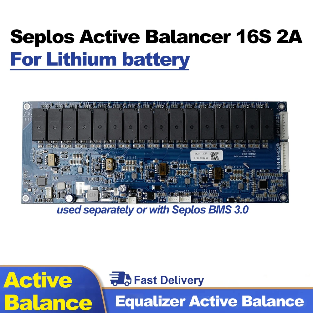 Seplos Balancer 2A 16S for LFP LiFePO4 Lithium Li-ion Battery Equalizer Active Balance with Seplos BMS 3.0 version