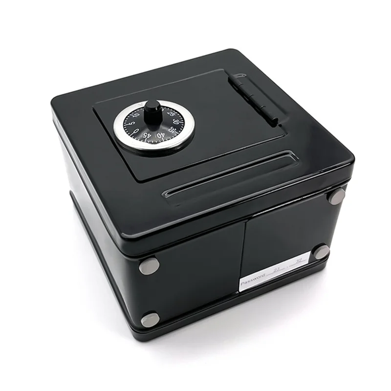 TFORU-Piggy Bank Cash Coin Box ATM Bank Electronic Coin Piggy Bank With Password Coin Box,Storage Box