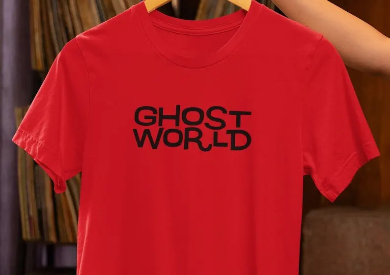 Рубашка Ghost World, футболка из культового фильма, футболка из фильма индий, Классическая футболка из культового фильма, винтажная одежда из фильма, Повседневная футболка унисекс