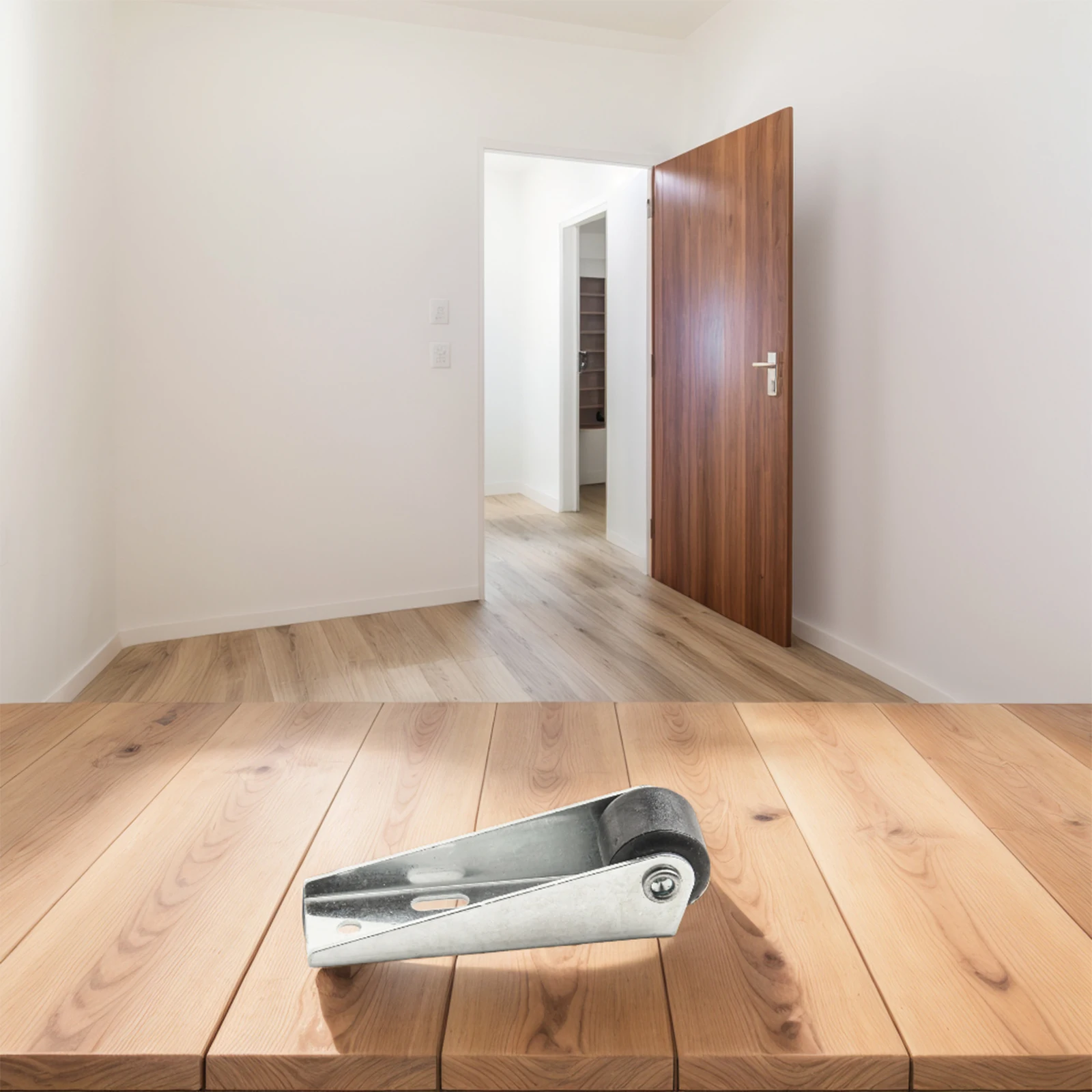 Ruedas móviles telescópicas, guía de polea de soporte de carga para mesa, accesorios para muebles, polea direccional inferior de puerta hundida de 0,8 pulgadas