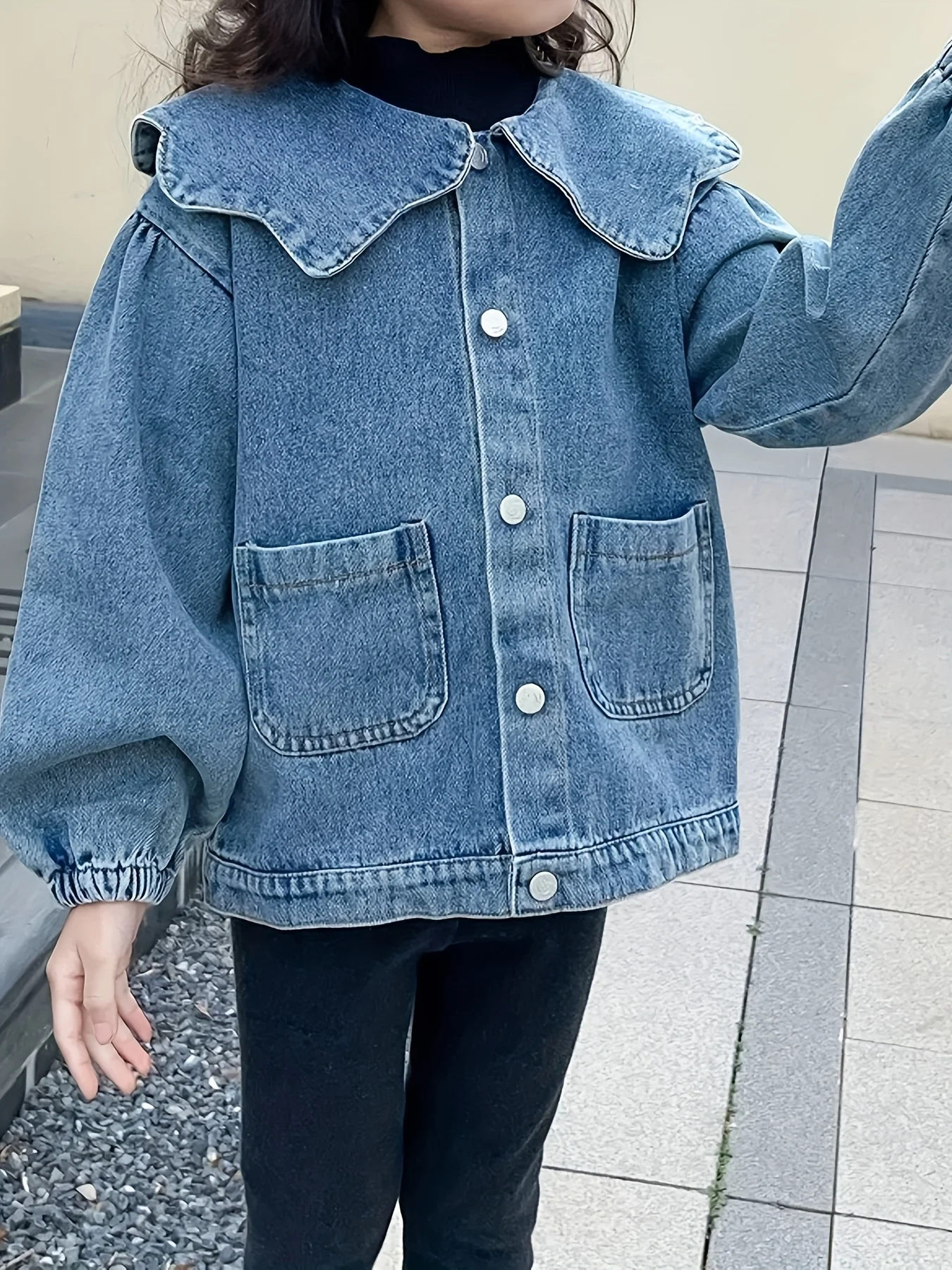 女の子 アウター 春 & 秋 新しい子供服 女の赤ちゃん アウター 子供用 小さな女の子 トップス 秋と冬 カーディガン F