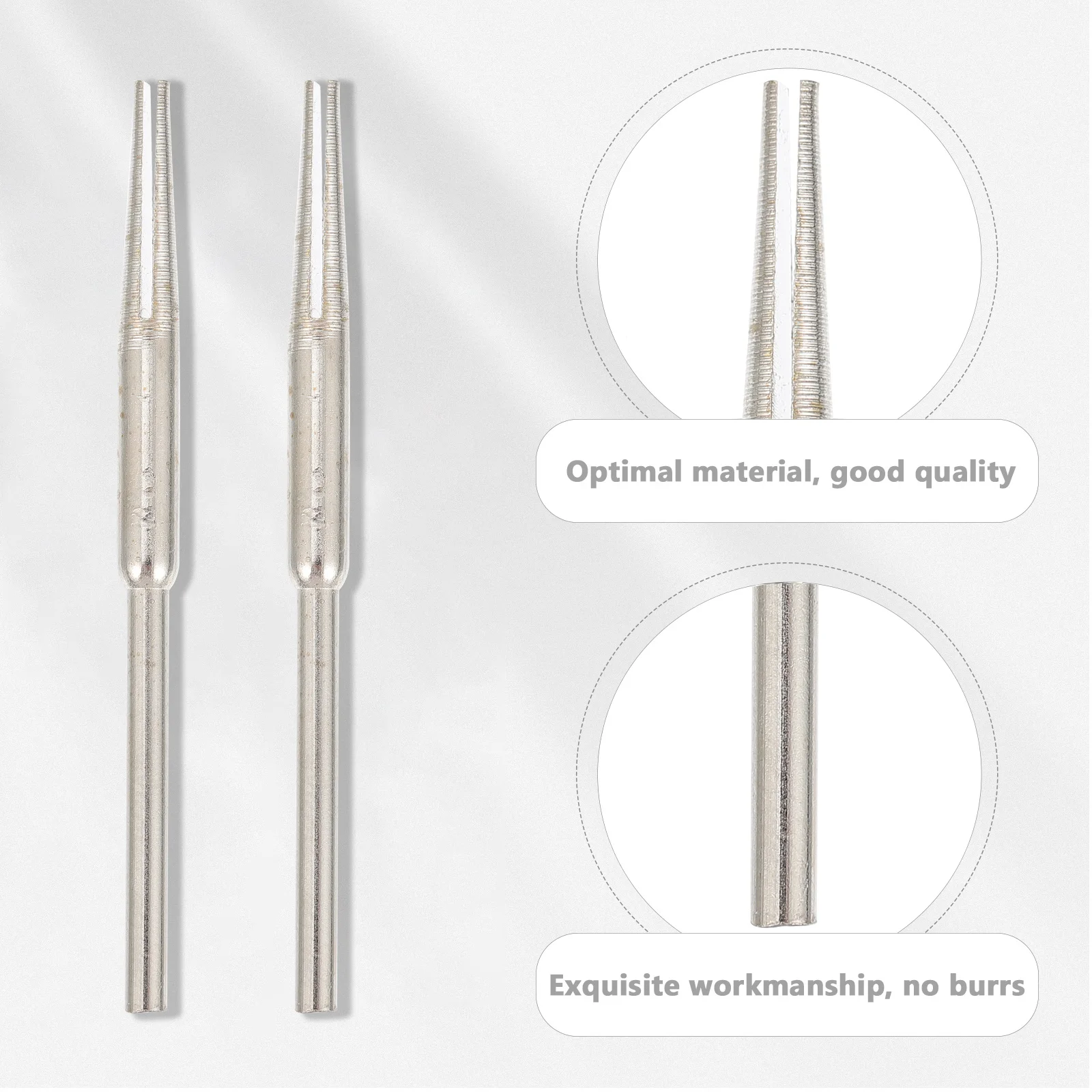 

20Pcs Sanding Paper Clamp Rod 235Mm Sturdy Iron Long-Lasting Replacement for Damaged Fixing Bars Electric Tool Accessories