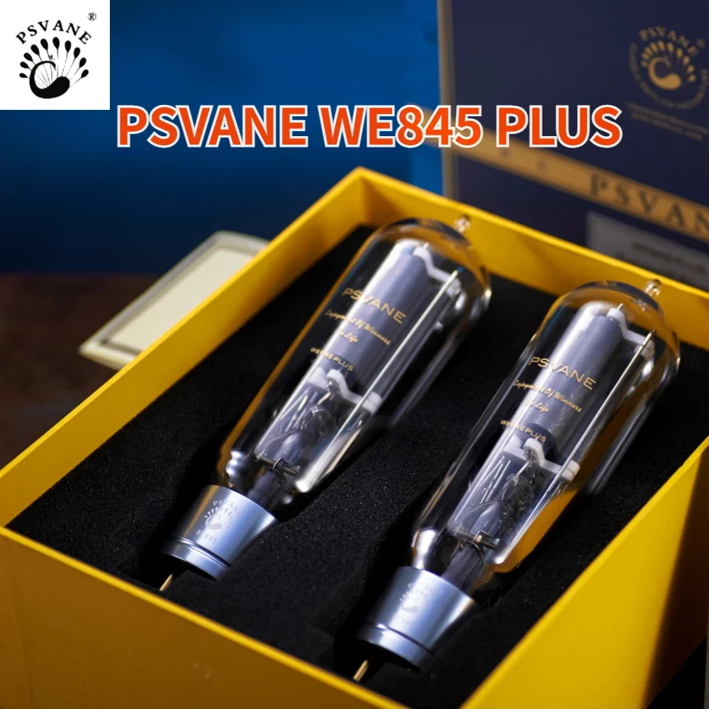 

PSVANE WE845 Plus Вакуумная трубка, оригинальная заводская точность, соответствие, замена Linlai JJ Golden Lion 845, электронная трубка
