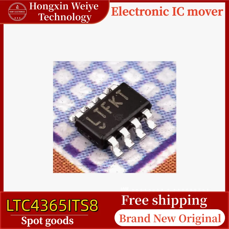 

2/10 pcs LTC4365ITS8 SOT23-8 2.5V~34V surge protector brand new in stock free shipping