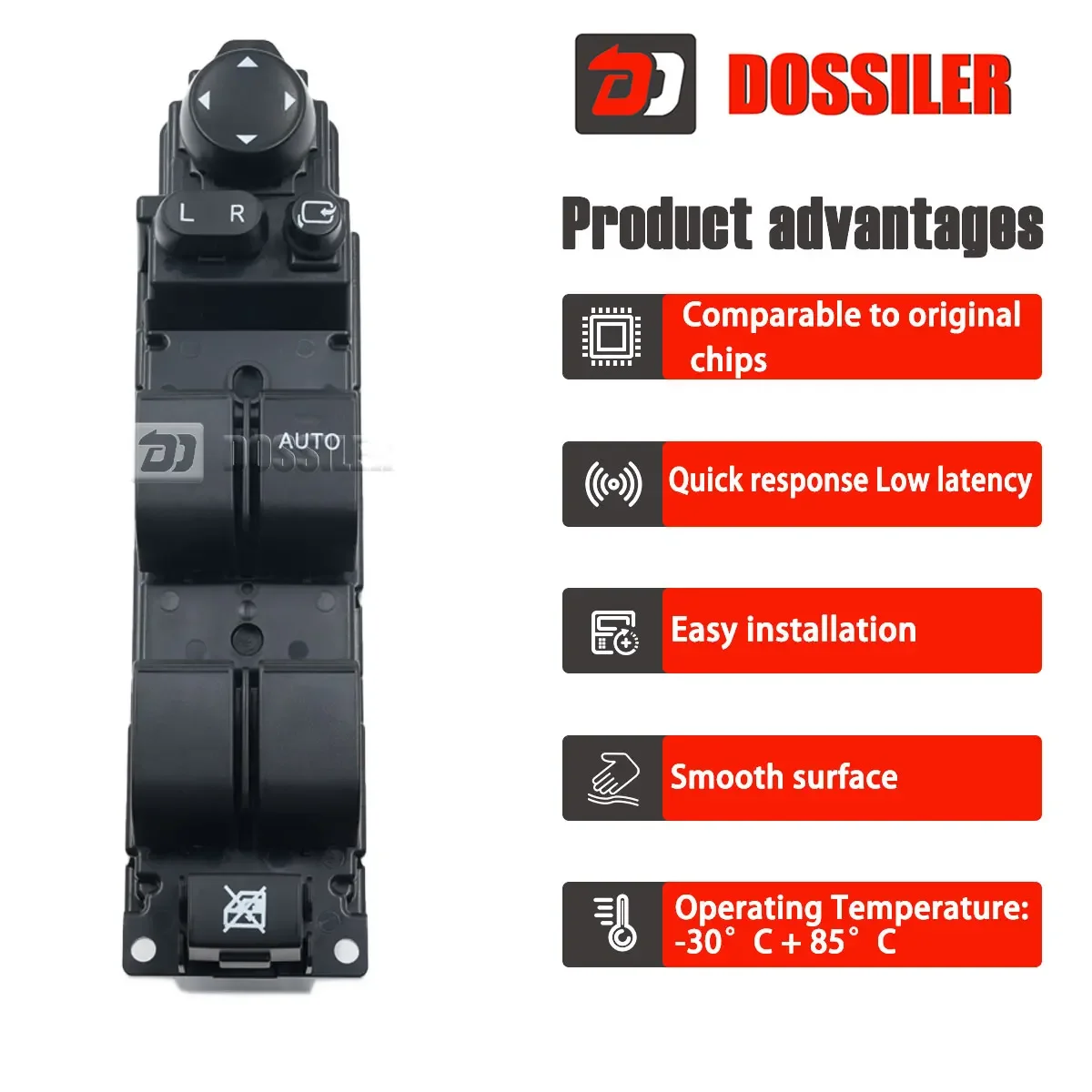 DF82-66-350 DF89-66-350 Dossiler power window switch right hand