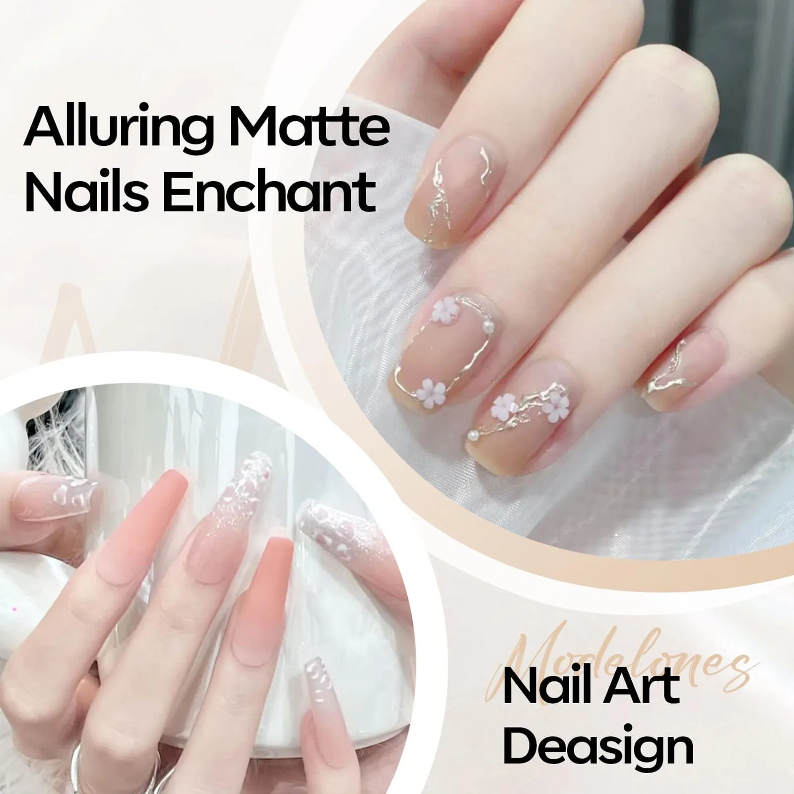 QAZIXU 1-3Pcs 10ml Functional Gel Nail Art Set with Base Coat and Top Coat, Matte Top Soak Off for Nail Art Design Tool