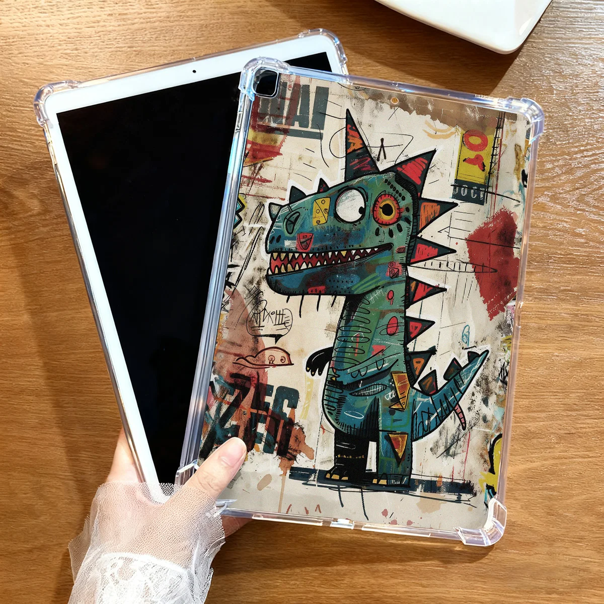 Funny Graffiti Tablet Case For Samsung Galaxy Tab A11 S10 A9 Plus A8 S9 FE 10.9 inch S6 Lite S12 S7 S8 S10 S11 S12 Ultra Cover