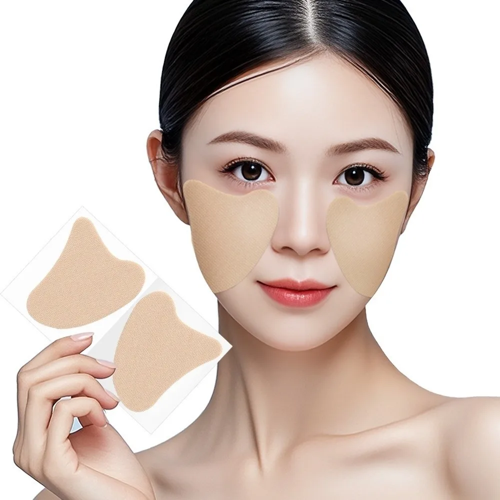 Golf Sun Protection UV Face Patches Fresh Jelly Moisturing Hydrogel Sunscreen Face Patches Sunblock Gel Stickers Eye Mask