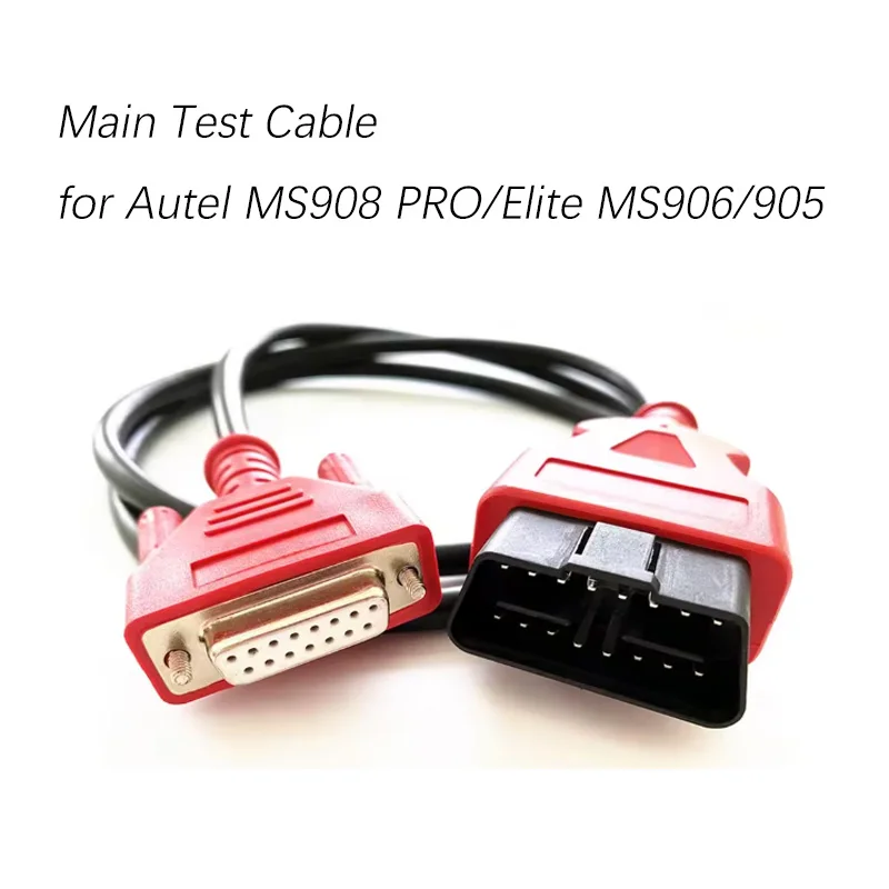 Main Test Cable 15/26 Pin For Autel MaxiSYS Pro MS906 MS908 MS905 MS808 Adapter MS 908 PRO 16 Pin Transfer Connection Scanner