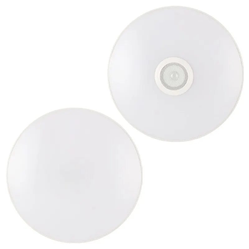 New RGB Colorful LED Round Ceiling Light Smart APP Dimmable Tri-proof Light With Speaker for Bedroom Kitchen Living Room Party