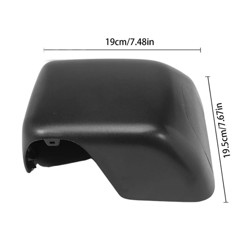 A80X-الجانب الأيسر مرآة الرؤية الخلفية غطاء مرآة غطاء الكسوة ل جيب رانجلر JL 2018-2023 68361961AA 68361960AA