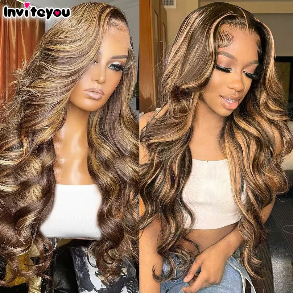 13x4-13x6-hd-highlight-body-wave-lace-front-wig-for-women-remy-p4-27-ombre-human-hair-lace-frontal-human-hair-no-glue-4x4-wigs