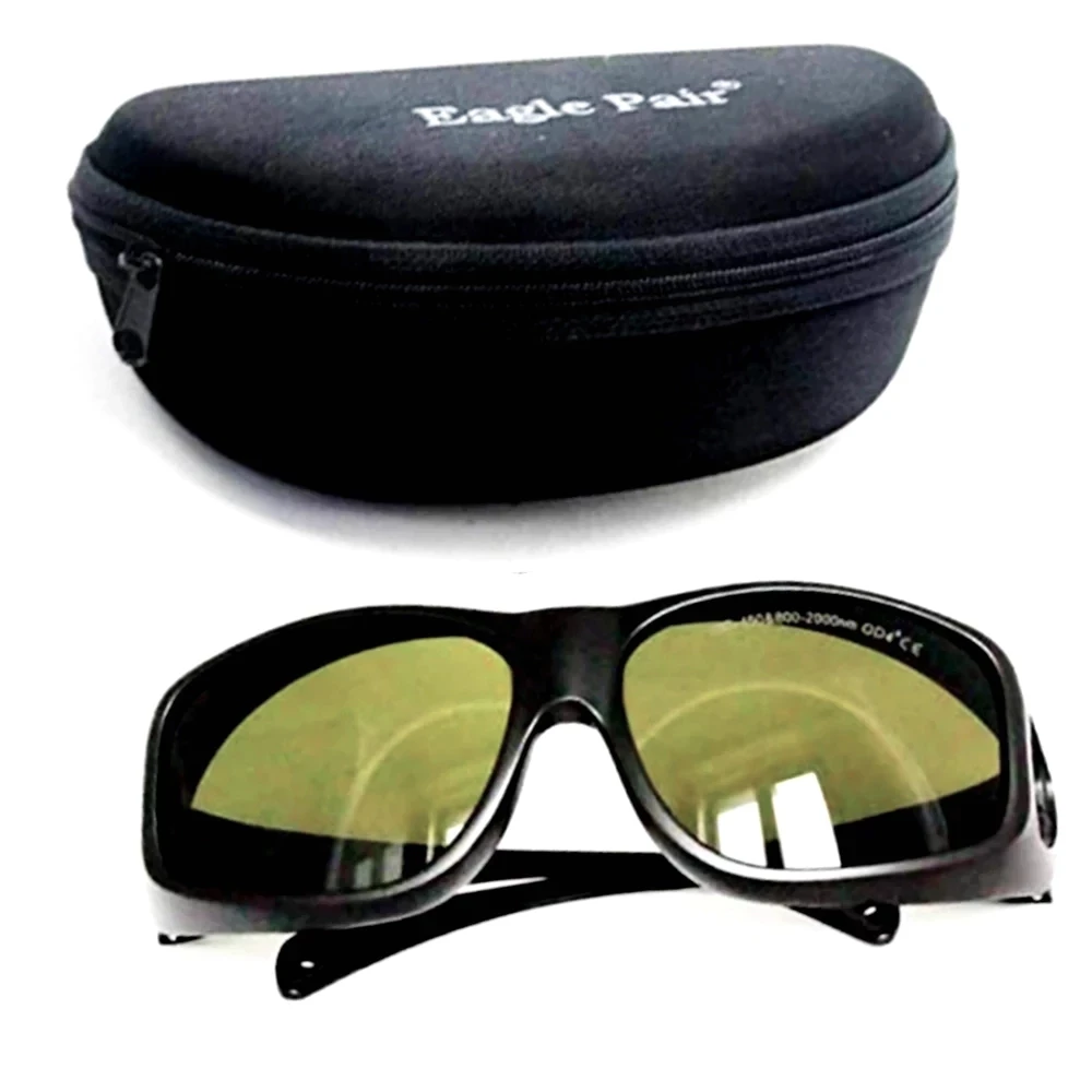 

266nm 355nm 405nm 450nm 808nm 980nm 1064nm 2000nm Laser Protection Glasses Goggles with Box