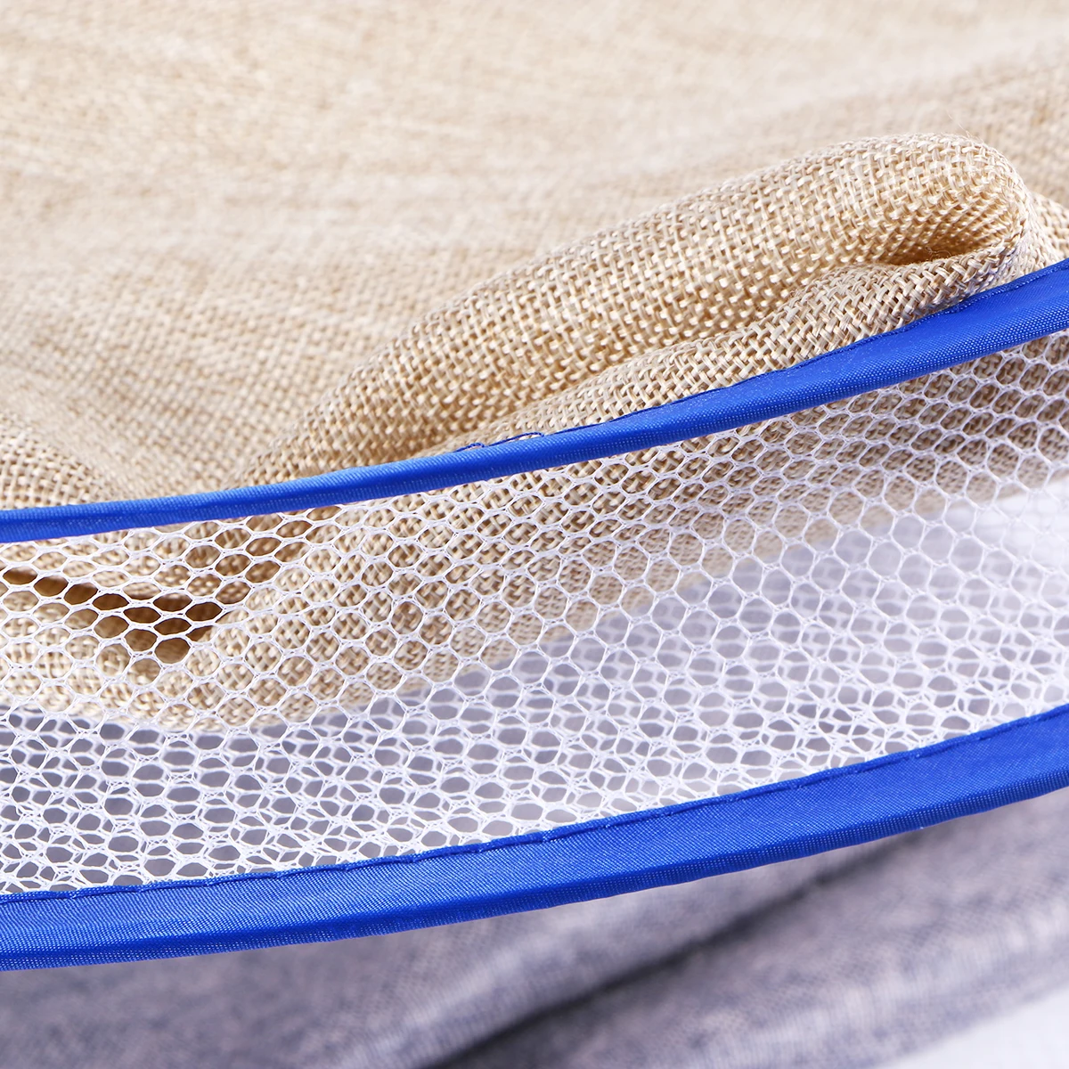 Portable Folding Drying Rack Double Hanging Clothes Laundry Hangers Dryer Net Mesh Basket Dryer (Random Color) - Image 4