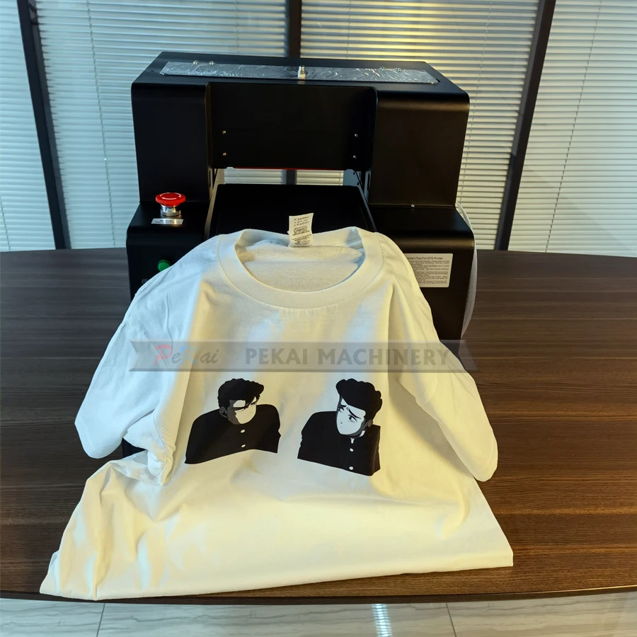 

New Arrival A4 T-shirt Digital Flatbed Printer Direct To Garment Printing Machine DTG Printer