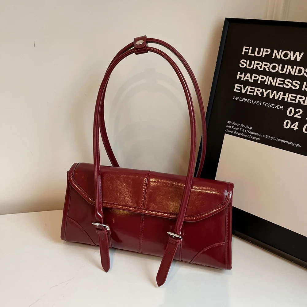 

Women Shoulder Bag Retro Handbag Waterproof Leather Handle Bag with Top Handles Handbag Purse for Working Shopping Travel