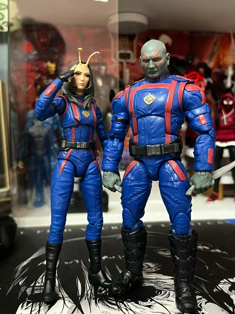 Cudowne legendy serii strażnicy galaktyki Vol.3 Star-Lord & Nebula & Drax & Rocket Ect figurka Model zabawka prezent w magazynie