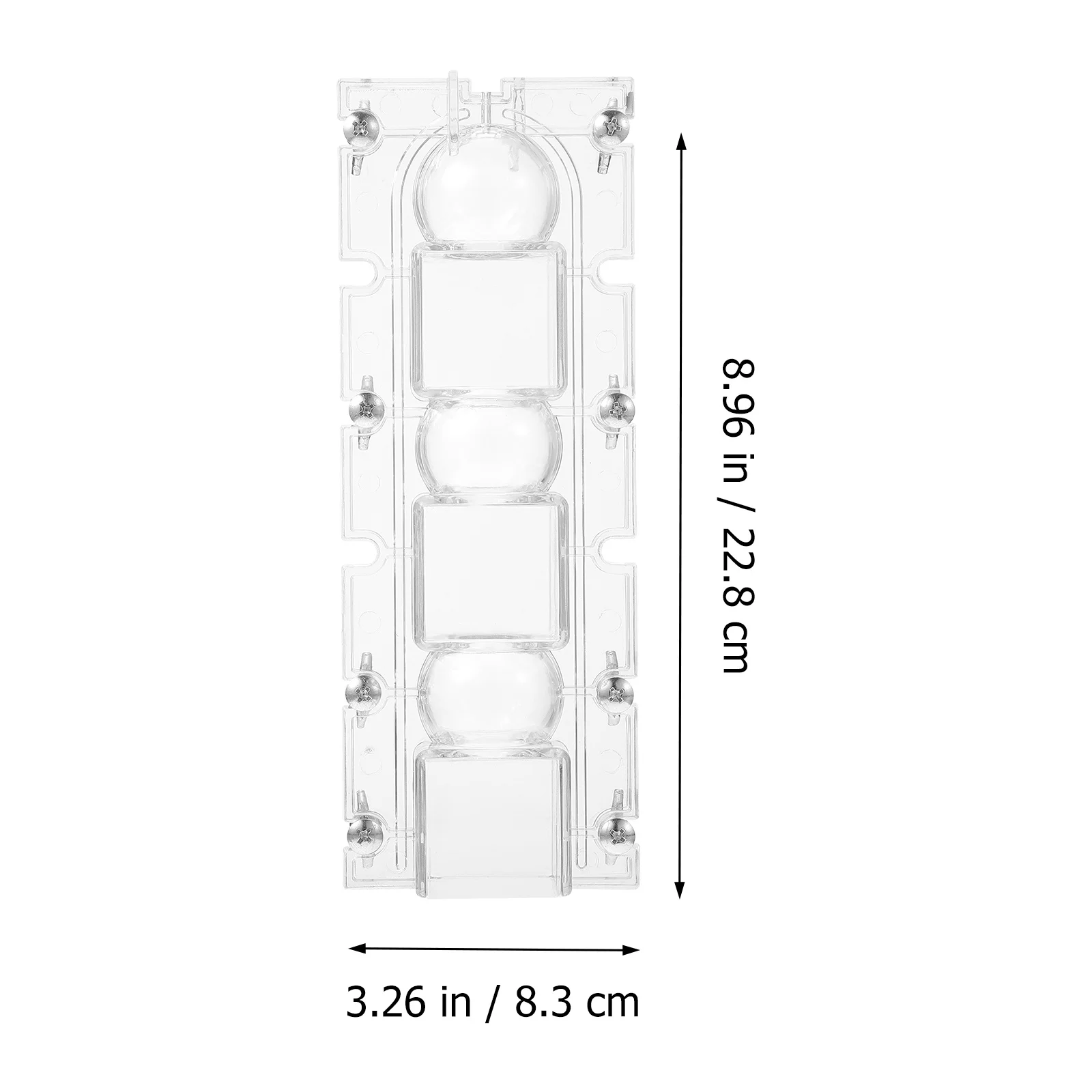 

Cylinder Mold Set DIY Plastic Molding Kit for Homemade Scented Candles Fast Cooling Non-Stick Surface Ideal for Gifting