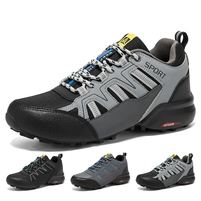 

MTB Cycling Shoes Men‘s Waterproof Outdoor Road Bicycle Shoes Unlockable Exercise Bike Riding Shoes Anti-slip Cycle Racing Shoes
