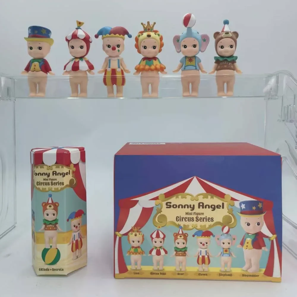 

Sonny Angel Mini Figure Circus Series Blind Box Doll Anime Figurine Girls Desktop Ornament Collection Birthday Christmas Gifts