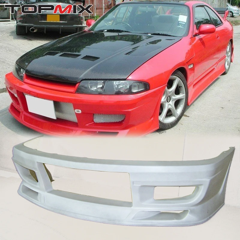 For Nissan Skyline GTS R33 1993-1998 TM-Style Full Body Kit Front Rear Bumper Side Skirts view 2