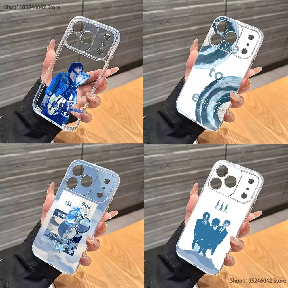 

Wave To Earth Summer Flows Phone Case For iPhone 17,16,15,14,13,12,11 Pro,Max,Plus,X,XS,XR,SE4,E Mini Transparent Soft Cover